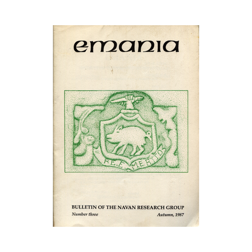 Emania – Bulletin of the Navan Research Group 3 (1987)